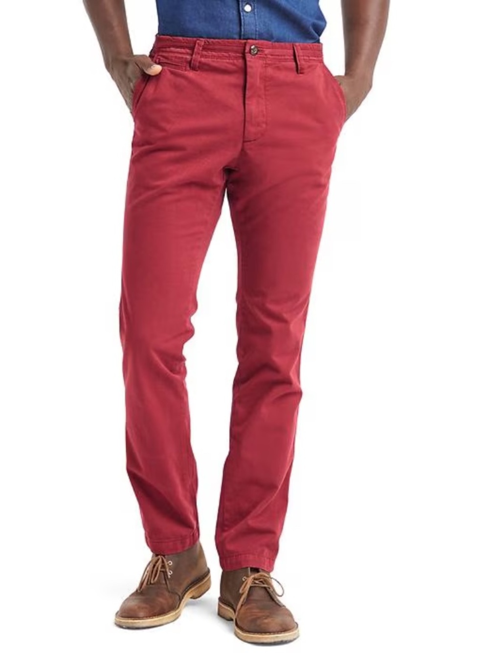 GAP Vintage Washed Slim Fit Khakis Pants